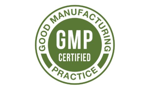 InsuLeaf produced in GMP certified facility badge